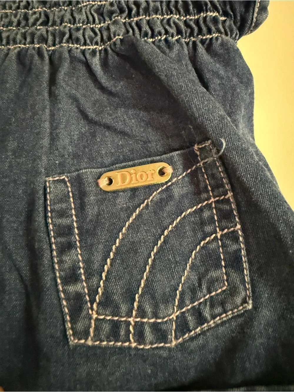 Baby Dior Denim Top